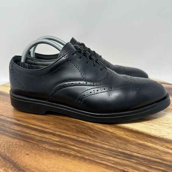 Red Wing Shoes Other - Red Wing Men’s Size 8.5 D 8701 Black Leather Oxford Steel Toe Dress Shoes